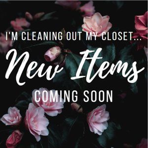 new items coming soon